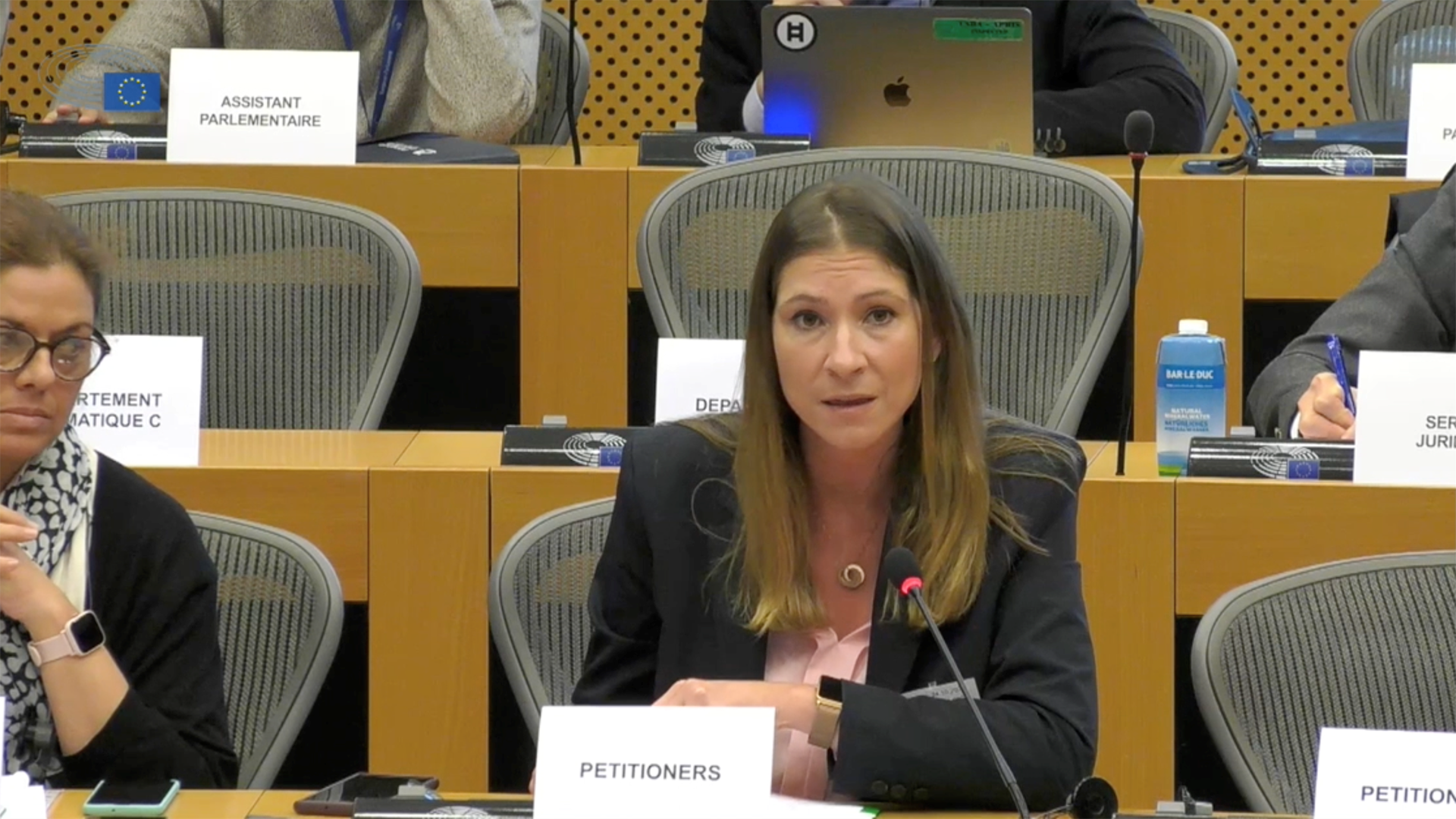 La presidenta de SATSE, Laura Villaseñor, ha comparecido y promovido diversas iniciativas en el Parlamento Europeo (Bruselas) para denunciar la crisis de profesionales y exigir cambios legislativos