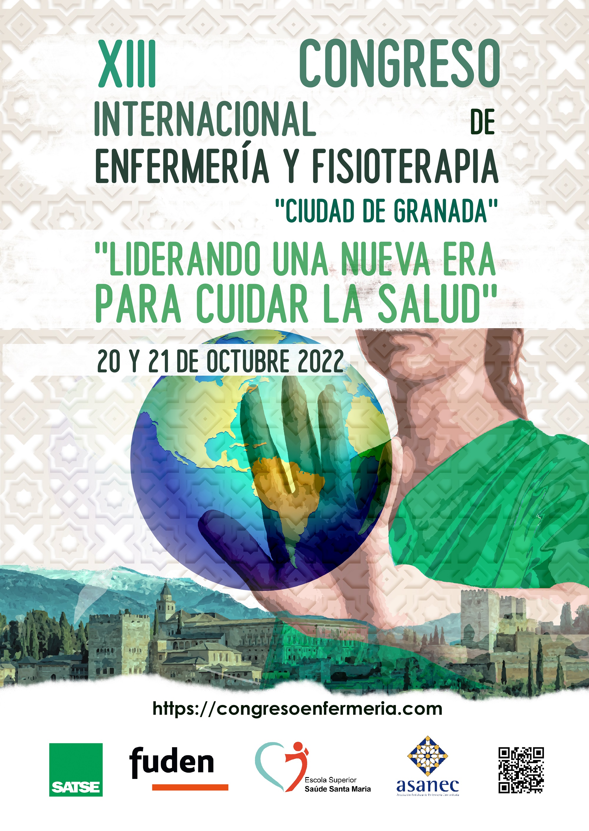 Cartel XIII Congreso Internacional de Enfermería 'Ciudad de Granada'