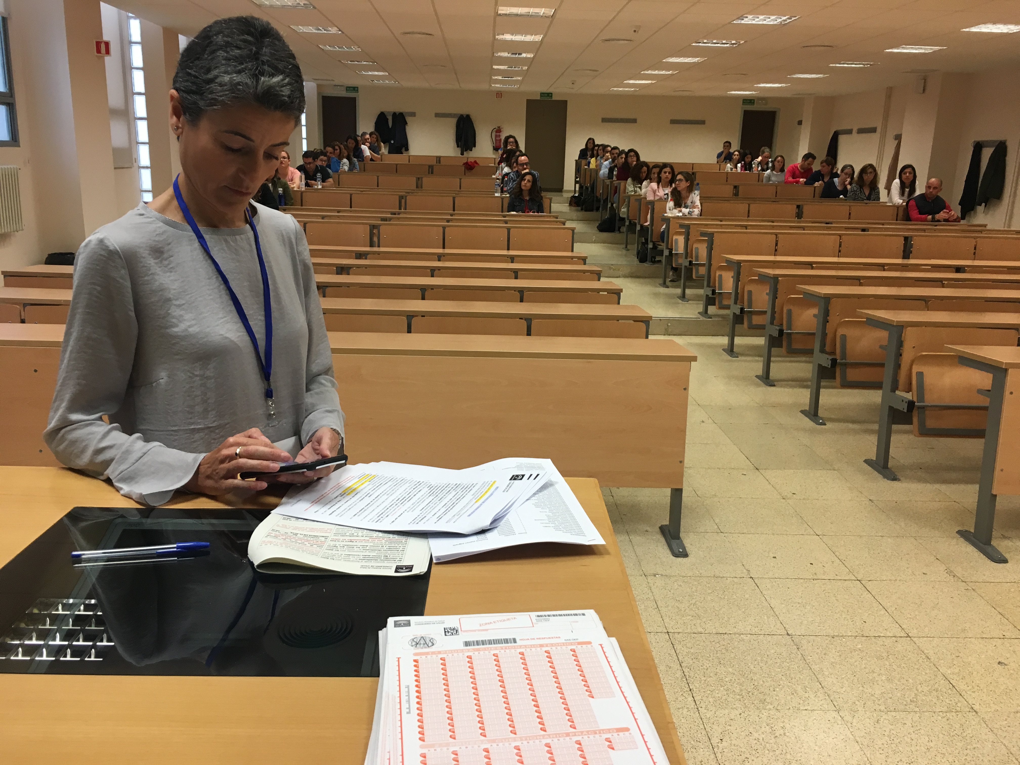 Aula de examen OEP SAS