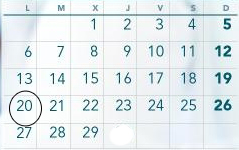 Calendario