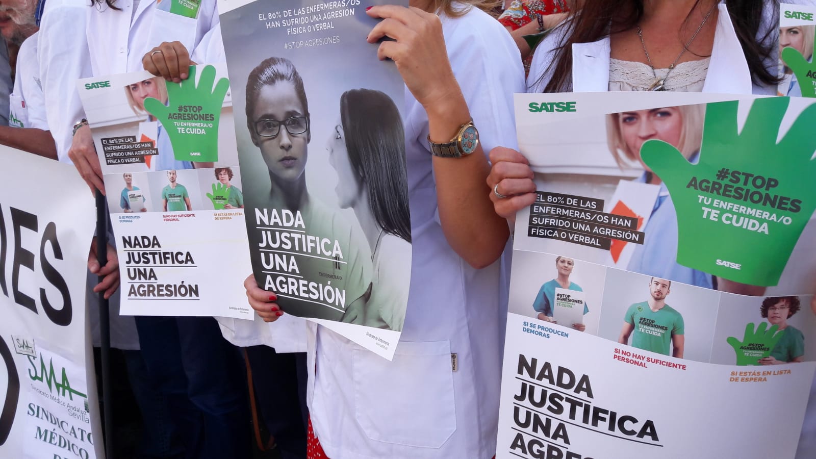 Cartelería agresiones