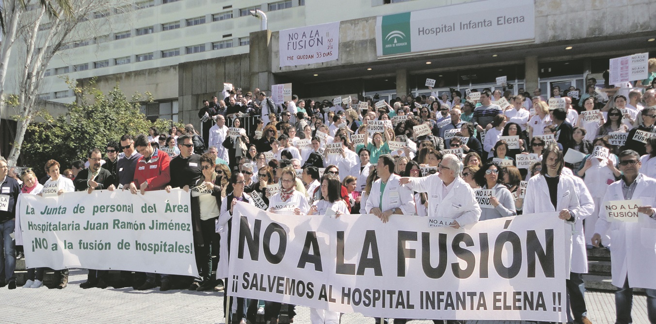Rechazo fusión Huelva