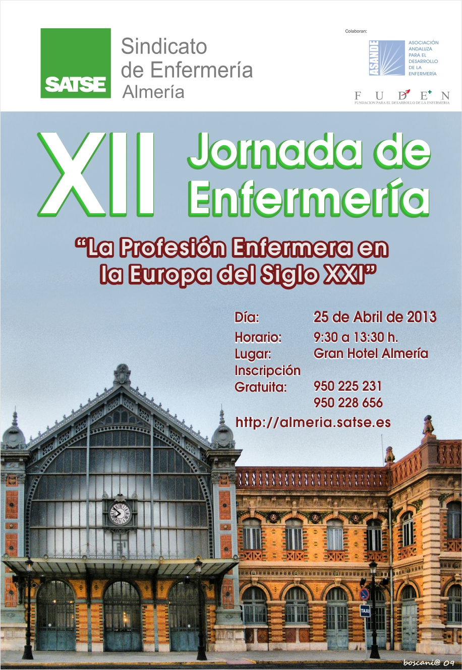 Cartel XII Jornada Enfermería Almería