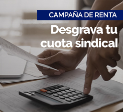 Desgrava tu cuota sindical