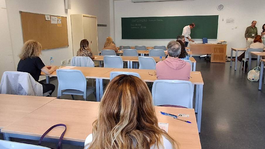 Exámenes de la OEP del SAS del pasado sábado 17 de mayo