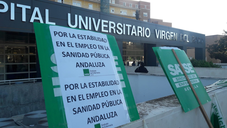 Concentración Sevilla por la estabilidad del empleo