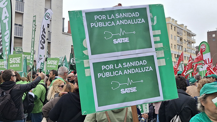 Manifestación por la Sanidad Pública andaluza