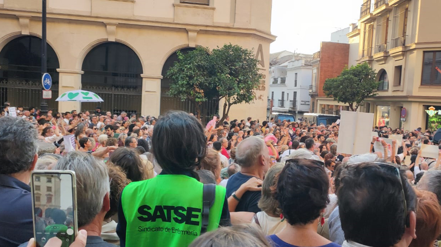 Protesta SAS cribados