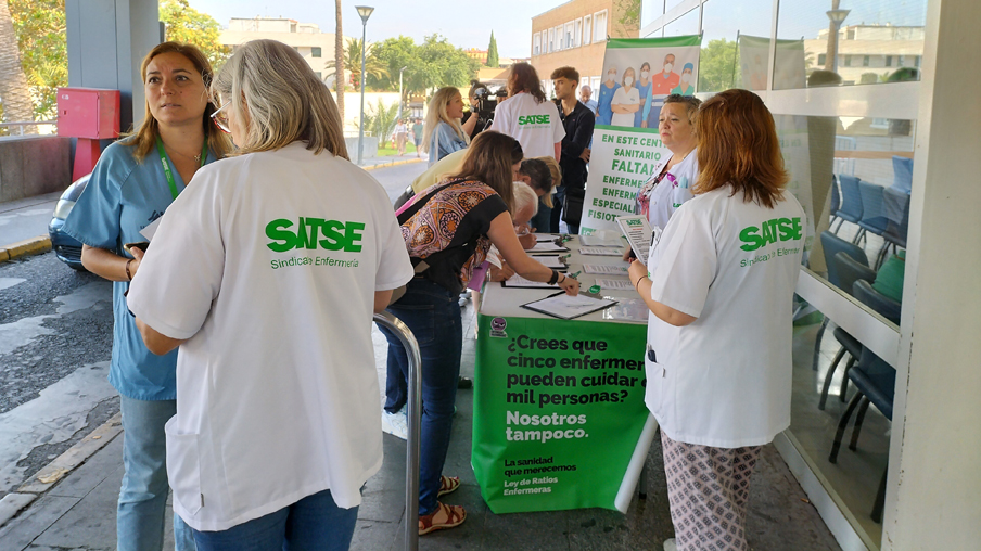 Campaña SATSE falta enfermeras