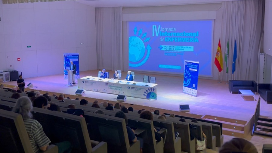 Inauguración de la IV Jornada Internacional de Enfermería en Granada.