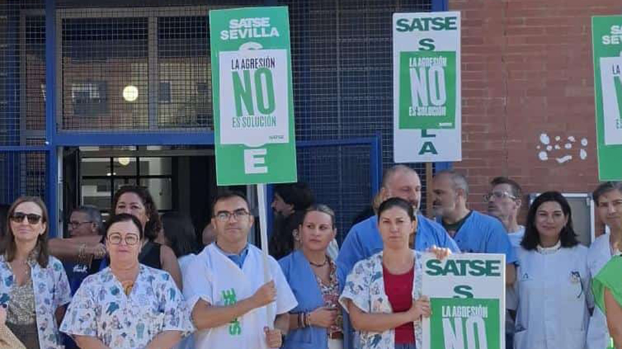 Concentración en el CS del Cerro del Aguila