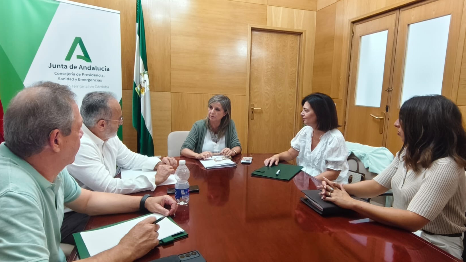 Reunión SATSE con la delegada de salud
